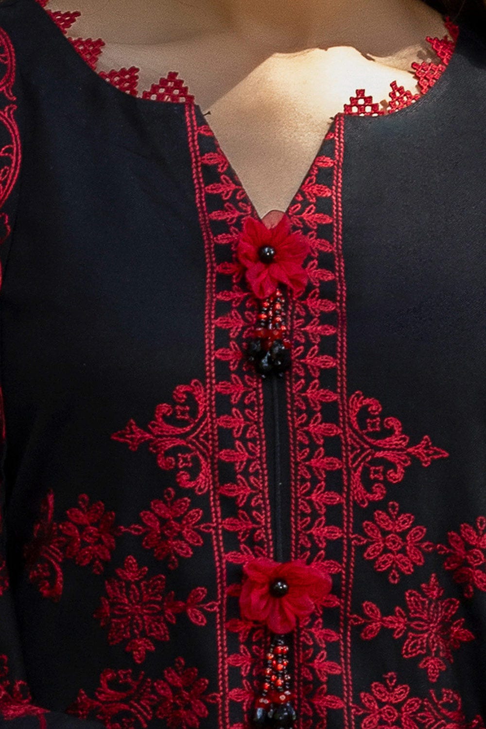 Gul Ahmed | Winter Collection 24 | Acrylic Dupatta AP-42013 by Gul Ahmed - Designer Dress - Type: Ladies Clothes - Available at Libayah - 100% Original