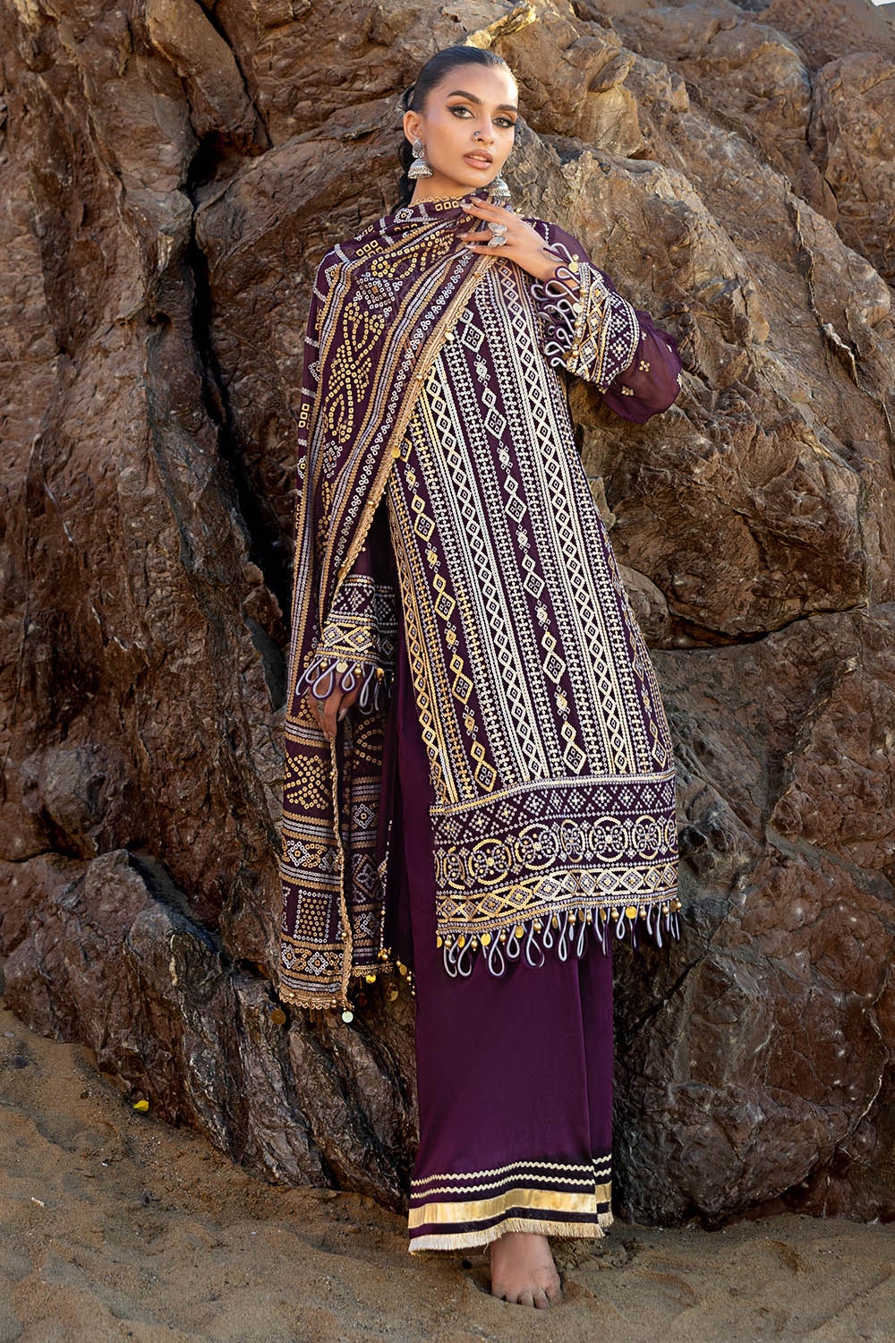 Gul Ahmed | Chunri Lawn 25 | BM-52023 by Gul Ahmed - Designer Dress - Type: Ladies Clothes - Available at Libayah - 100% Original