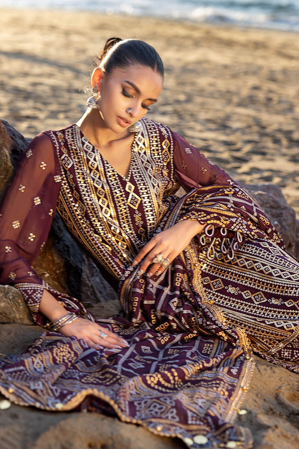 Gul Ahmed | Chunri Lawn 25 | BM-52023 by Gul Ahmed - Designer Dress - Type: Ladies Clothes - Available at Libayah - 100% Original