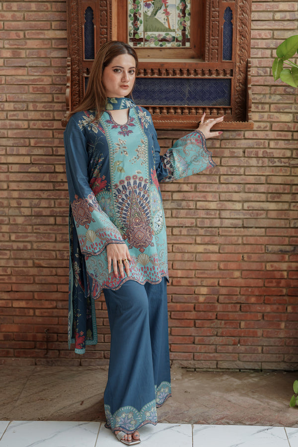 Shamaeel Ansari | Nazaakat Pret | Sky Enchant by Shamaeel Ansari - Designer Dress  - Type : Ladies Clothes - Available at Libayah - 100% Original 