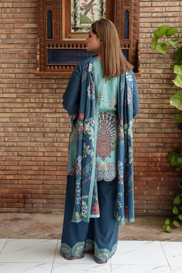 Shamaeel Ansari | Nazaakat Pret | Sky Enchant by Shamaeel Ansari - Designer Dress  - Type : Ladies Clothes - Available at Libayah - 100% Original 