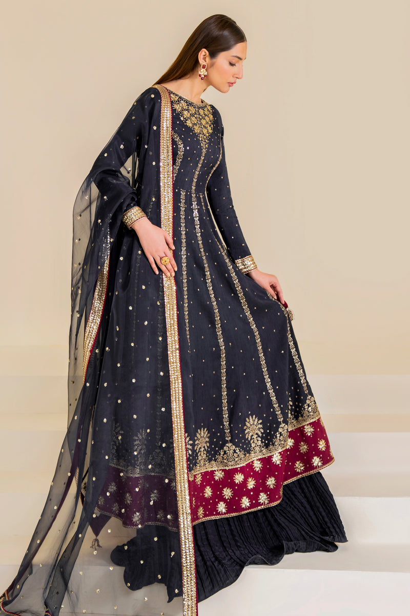 Jazmin | Formals Collection | Raw Silk UR-7019 by Jazmin - Designer Dress - Type: Ladies Clothes - Available at Libayah - 100% Original