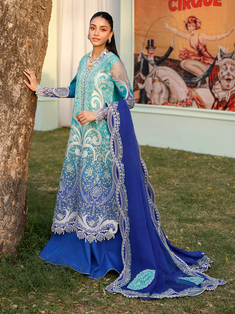 Bin Ilyas | Carnival Summer Edit 25 | 36 - A by Bin Ilyas - Designer Dress - Type: Ladies Clothes - Available at Libayah - 100% Original