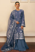 Cross Stitch | Embroidered Lawn Mahiri 24 | CRYSTAL FLORA by Cross Stitch - Designer Dress - Type: Luxury - Available at Libayah - 100% Original