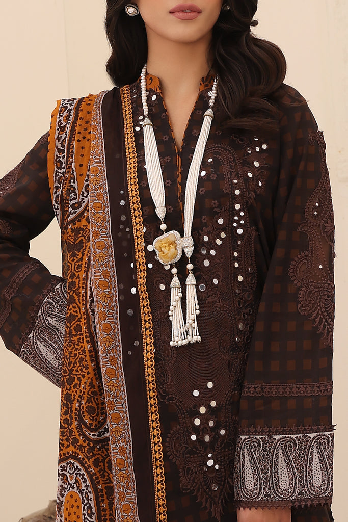 Charizma | Naranji Embroidered Lawn 24 | CN4-004 by Charizma - Designer Dress - Type: Ladies Clothes - Available at Libayah - 100% Original