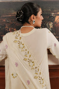 Cross Stitch | Satin De Luxe | IVORY GARDEN by Cross Stitch - Designer Dress - Type: Luxury - Available at Libayah - 100% Original