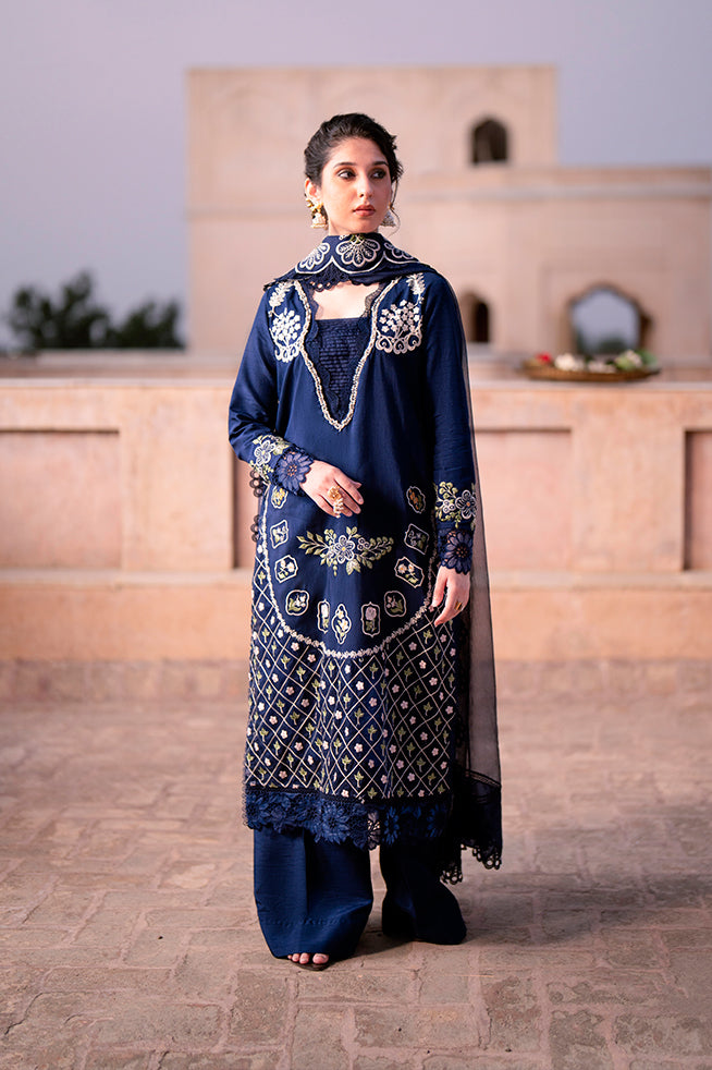 Fozia Khalid | Kahani Silk Luxury Dresses | Rukhsana by Fozia Khalid - Designer Dress - Type: Ladies Clothes - Available at Libayah - 100% Original