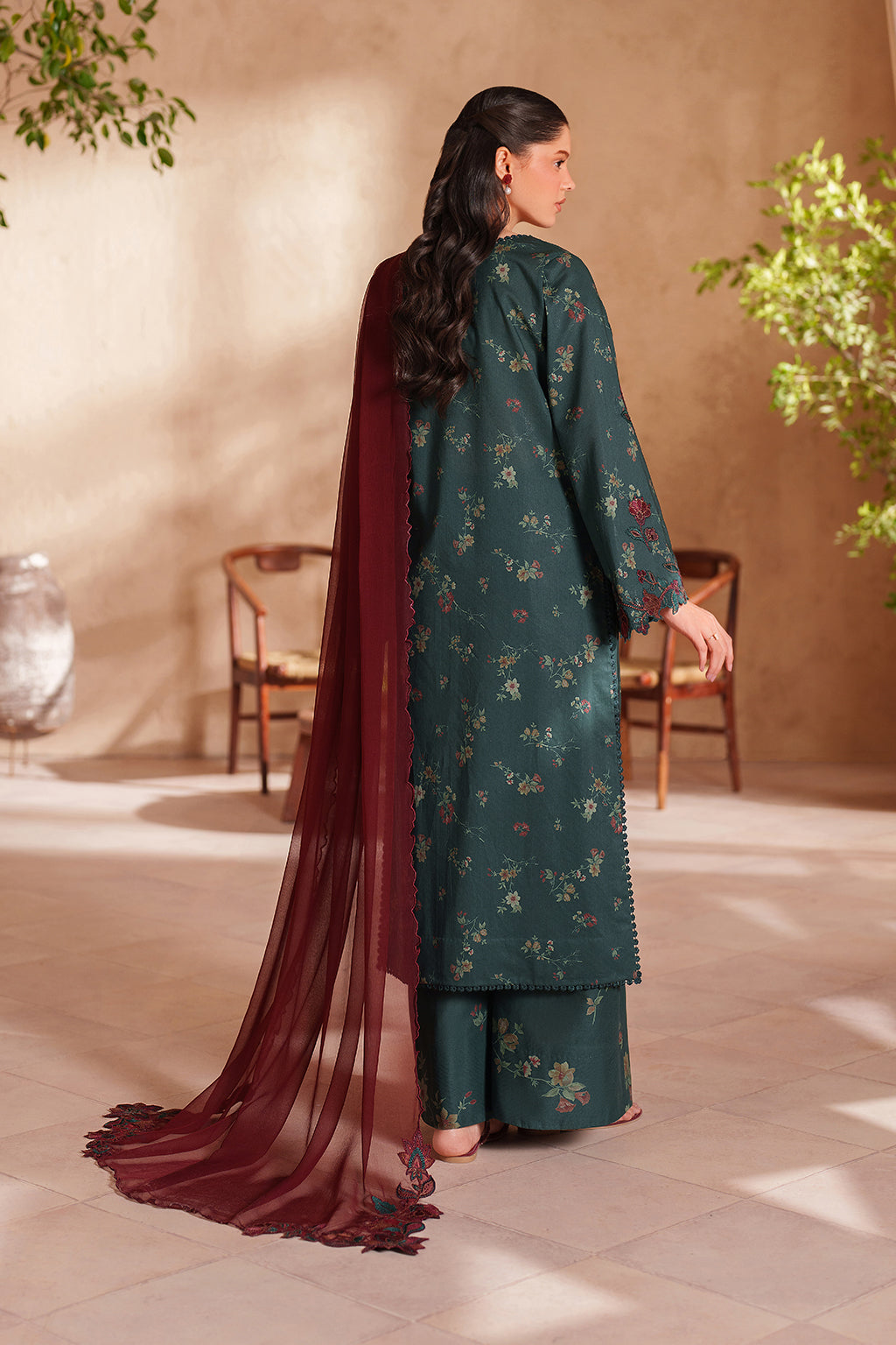 Iznik | Eid lawn | EL-11 Embroidered Lawn by Iznik - Designer Dress  - Type : Ladies Clothes - Available at Libayah - 100% Original 