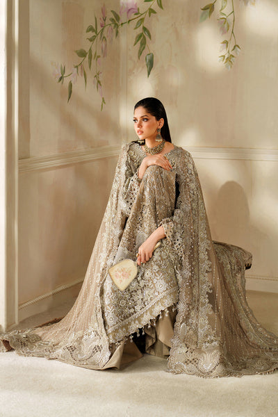 CH14-08 – authentic Pakistani formal dress from the Baroque Chantelle 25 collection for women in the UK.
