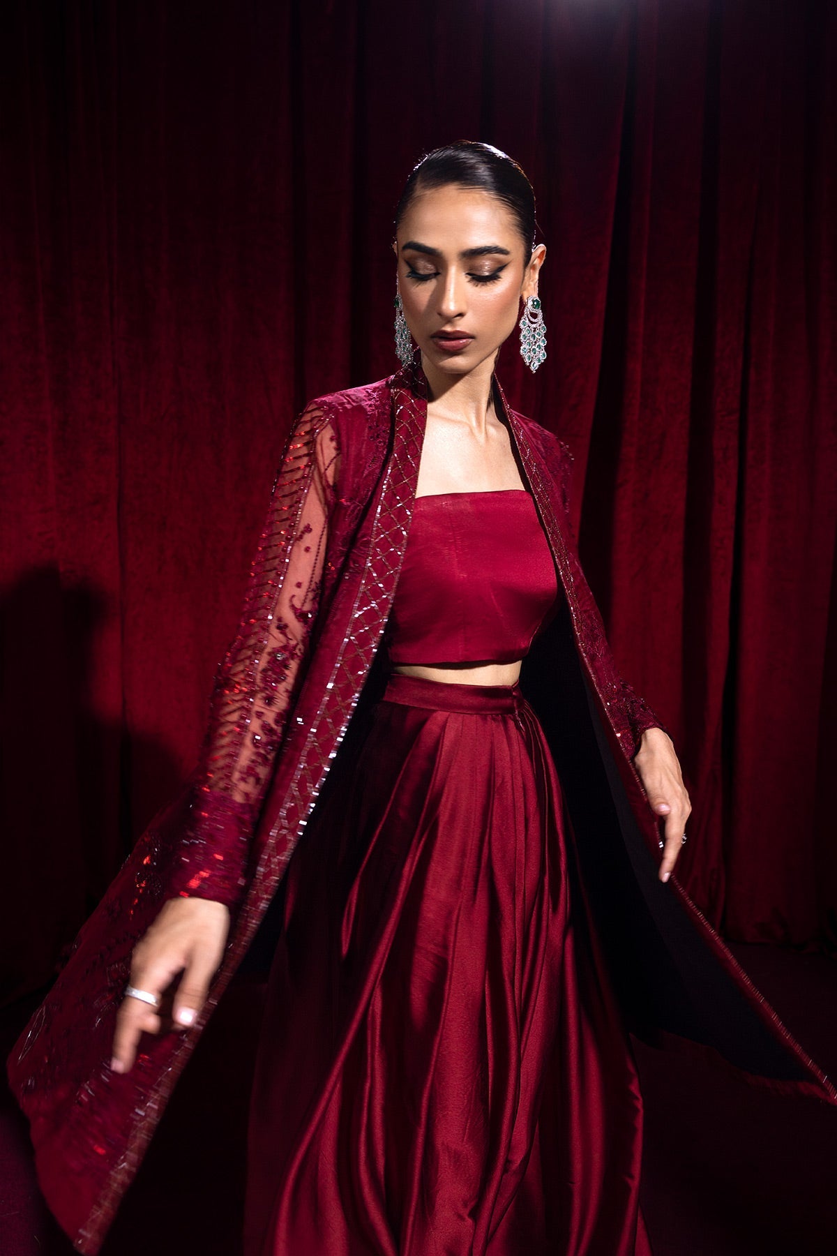 Mina Kashif | Luxury Pret | Rosalia by Mina Kashif - Designer Dress - Type: Formal - Available at Libayah - 100% Original
