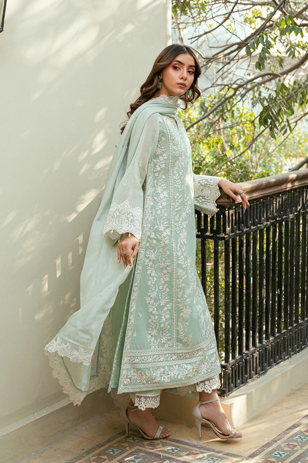 Afrozeh | Basic Pret 26 RTW | NACRE by Afrozeh - Designer Dress  - Type : Ladies Clothes - Available at Libayah - 100% Original 