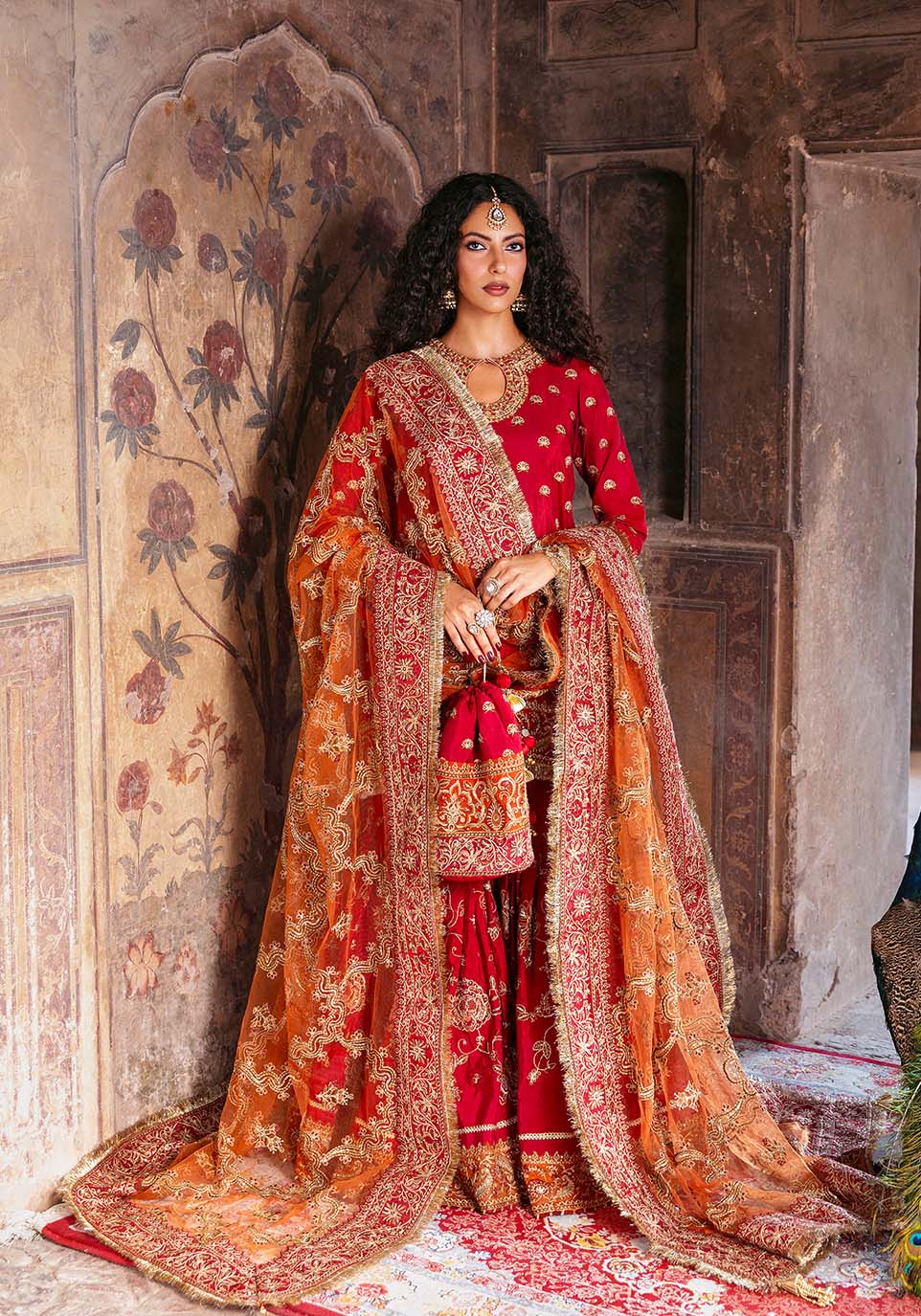 Rubab – authentic Pakistani formal dress from the Zarqash Arzoo Festive Collection collection for women in the UK.