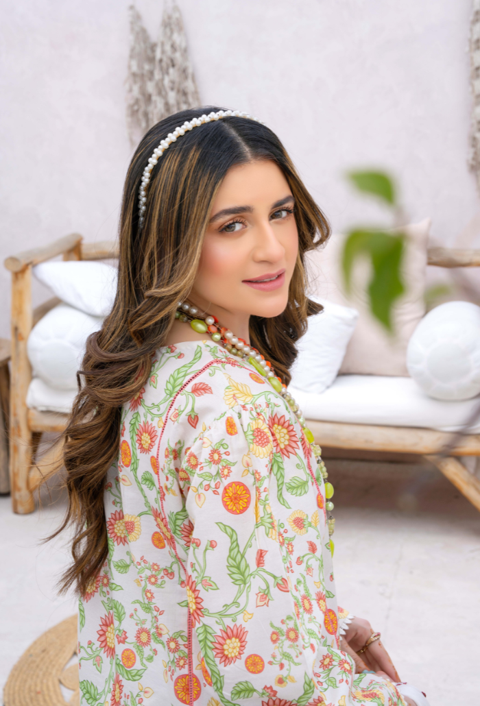 Humdum | Gardenia Lawn 24 | PLG 3 - D02 by HumDum - Designer Dress - Type: Ladies Clothes - Available at Libayah - 100% Original