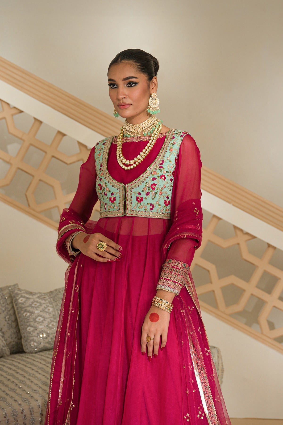 Mina Kashif | Wedding Formals | Jashn-e-gul by Mina Kashif - Designer Dress - Type: Bridal - Available at Libayah - 100% Original