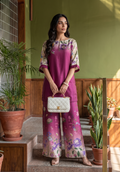 Zarqash | Silk Edit 26 | Mulberry Garden by Zarqash - Designer Dress  - Type : Ladies Clothes - Available at Libayah - 100% Original 
