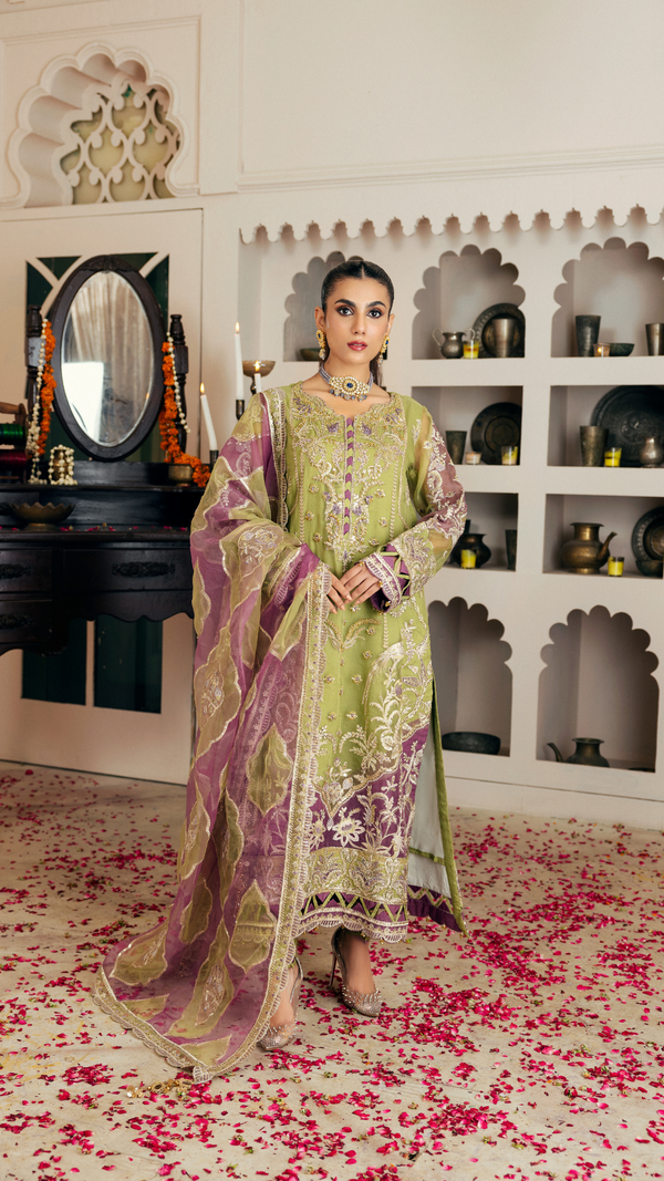 Zebtan | Zircon Wedding Formals | KHANZADI ZQ-02 by Zebtan - Designer Dress - Type: Ladies Clothes - Available at Libayah - 100% Original