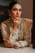 Cross Stitch | Satin De Luxe | IVORY GARDEN by Cross Stitch - Designer Dress - Type: Luxury - Available at Libayah - 100% Original