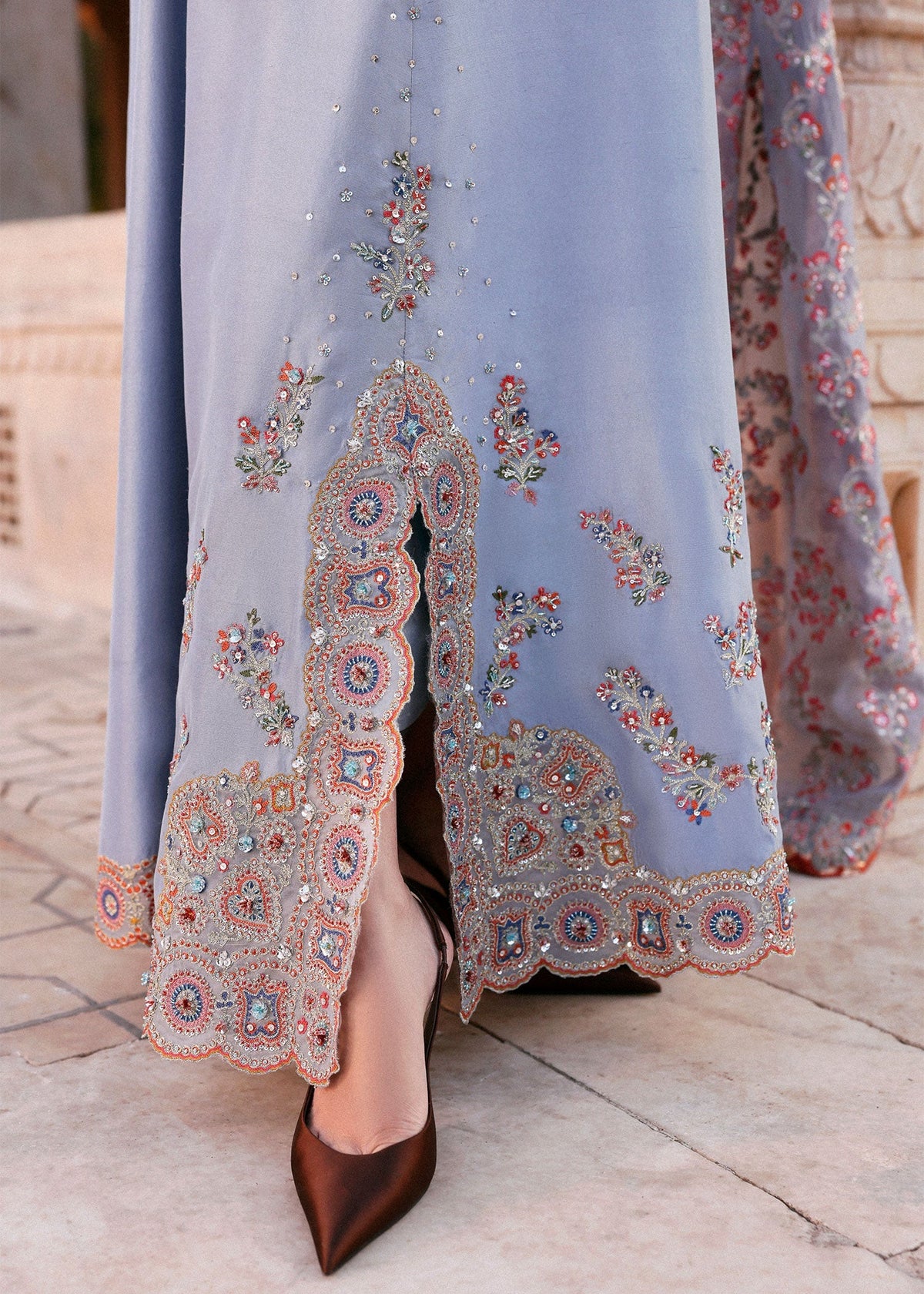 Hussain Rehar | Luxury Pret AW 25 | Periwina by Hussain Rehar - Designer Dress  - Type : Ladies Clothes - Available at Libayah - 100% Original 