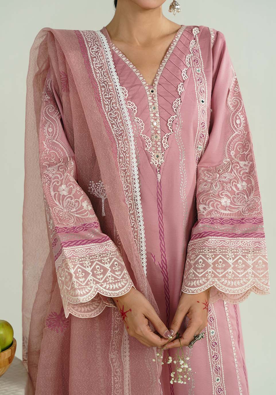 Zarqash | Nazakat Ready to Wear | Noor e Ghulab by Zarqash - Designer Dress  - Type : Ladies Clothes - Available at Libayah - 100% Original 