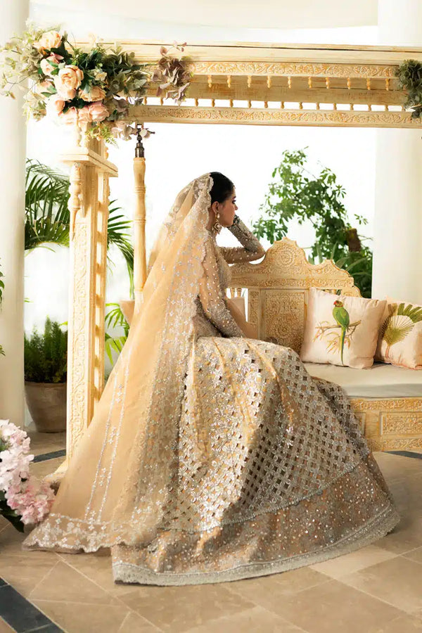 Qalamkar | Dilnaz Wedding Formals | DN-01 IMAAN by Qalamkar - Designer Dress  - Type : Wedding Dress - Available at Libayah - 100% Original 