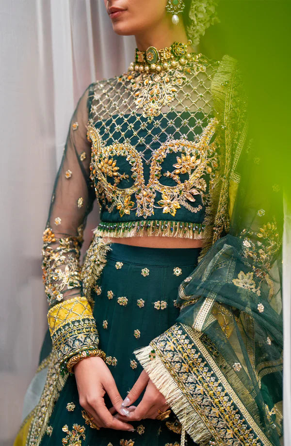 Eleshia | Khatoon Wedding Formals | Nagheen by Eleshia - Designer Dress - Type: Ladies Clothes - Available at Libayah - 100% Original
