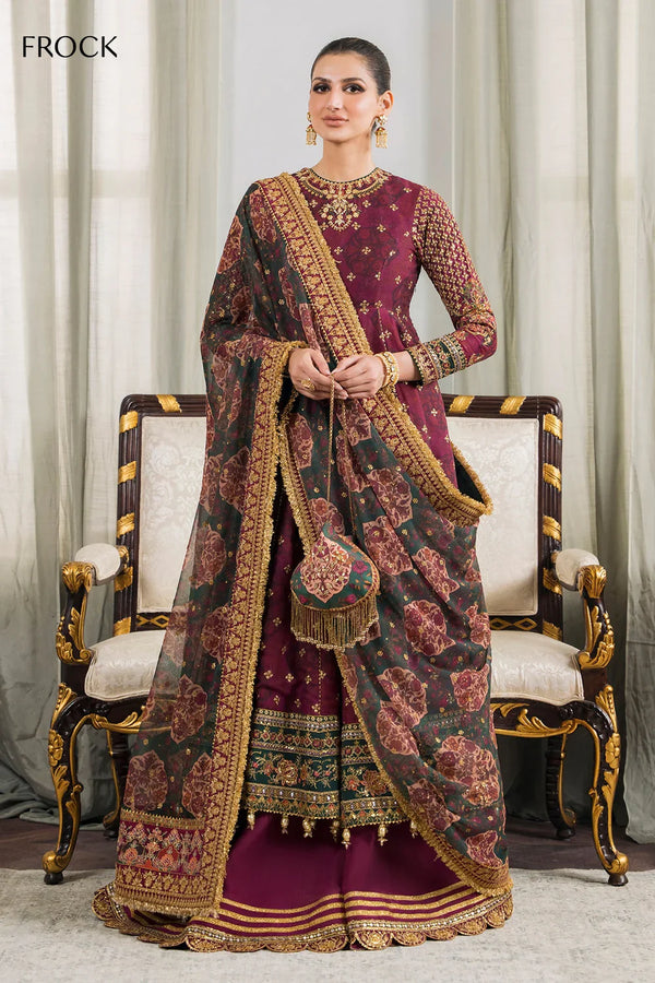 Baroque | Chantelle Embroidered Collection | CH12-03 by Baroque - Designer Dress - Type: Ladies Clothes - Available at Libayah - 100% Original