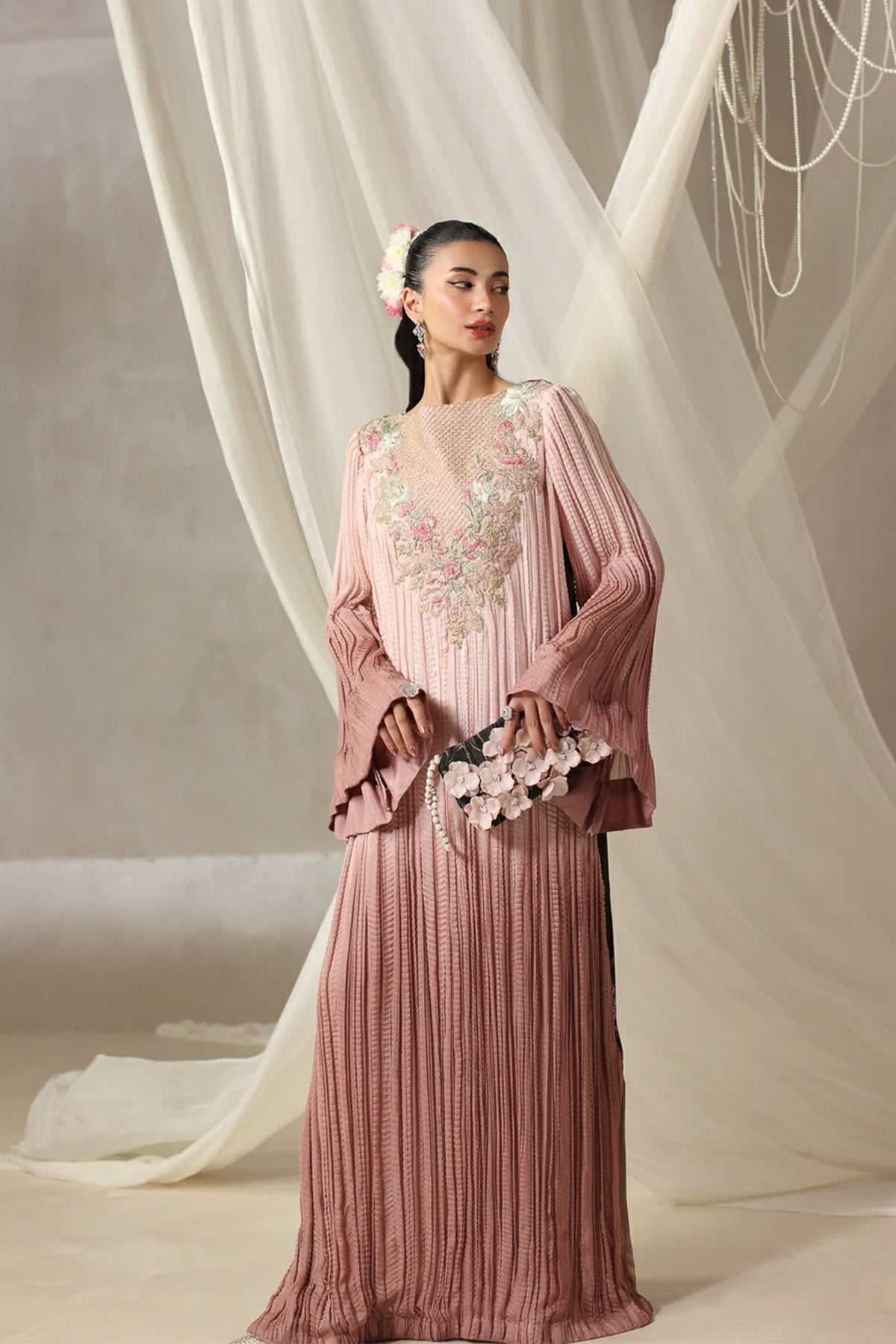 Musferah Saad | Into Twilight | Seraphine by Musferah Saad - Designer Dress  - Type : Ladies Clothes - Available at Libayah - 100% Original 