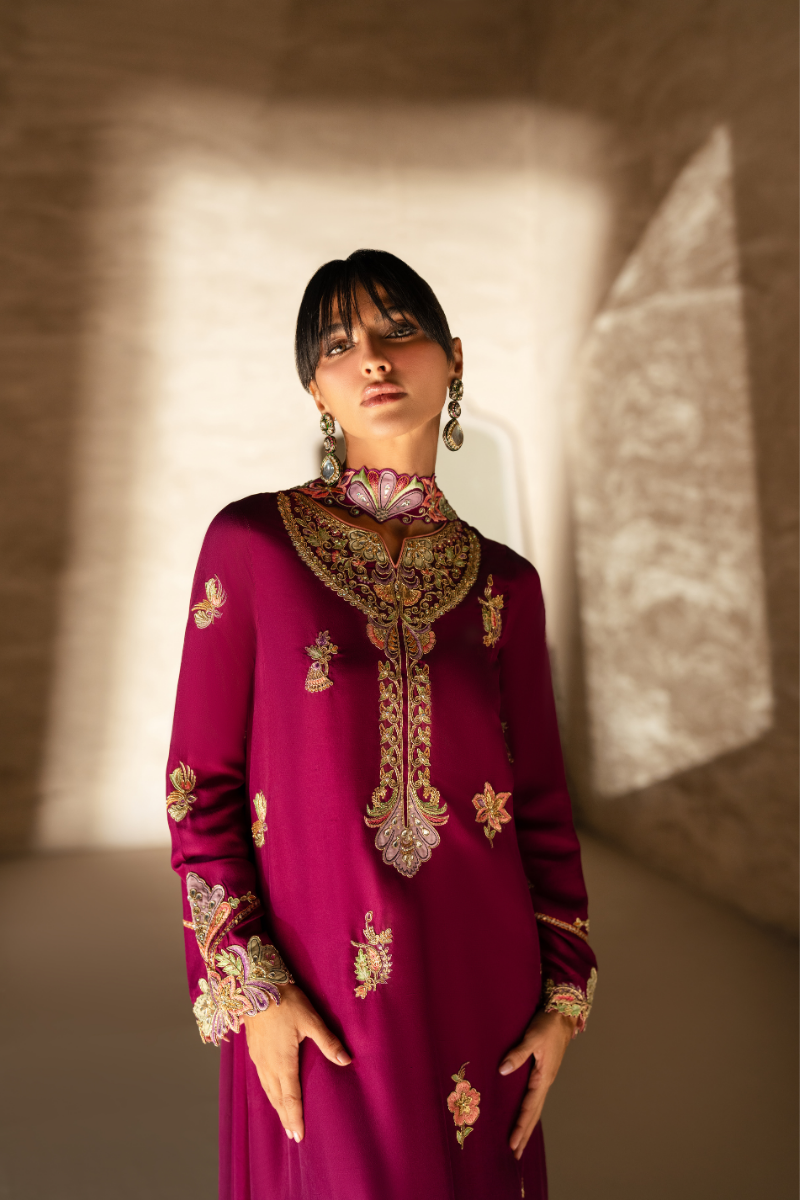 Sana Abbas | Zalea Formals | NESSA by Sana Abbas - Designer Dress  - Type : Ladies Clothes - Available at Libayah - 100% Original 