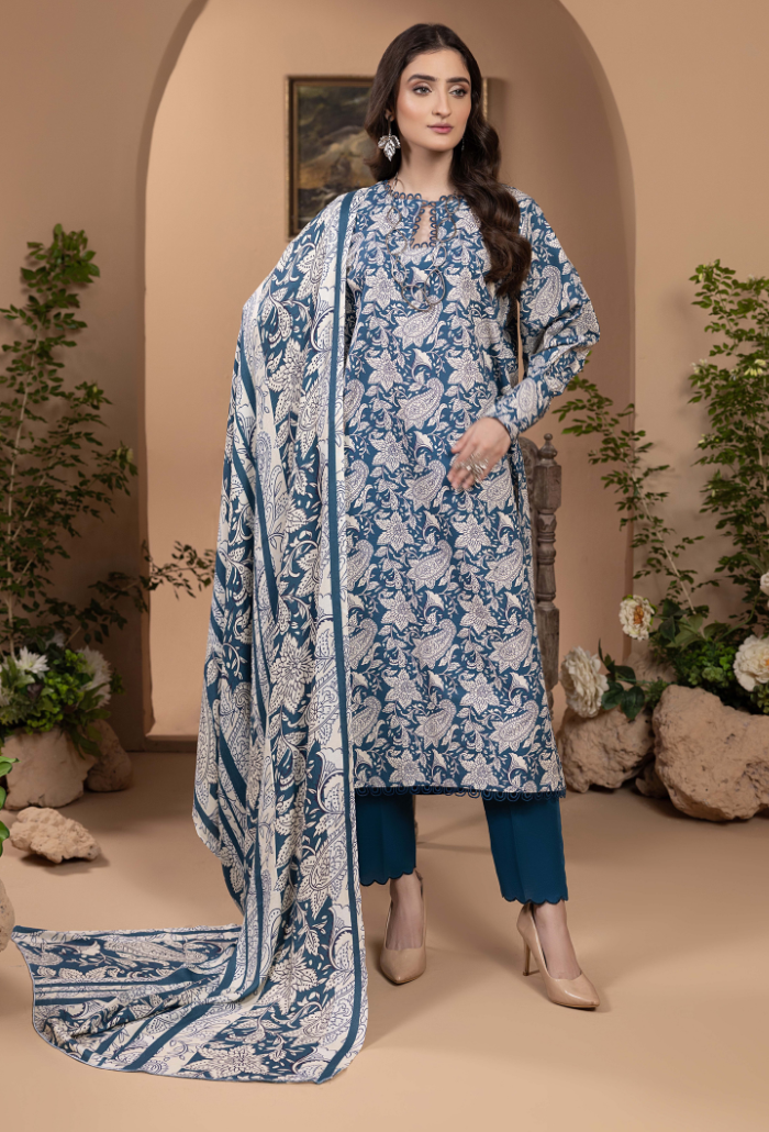 Humdum | Zara Winter 24 | Zara - D07 by HumDum - Designer Dress - Type: Casuals - Available at Libayah - 100% Original