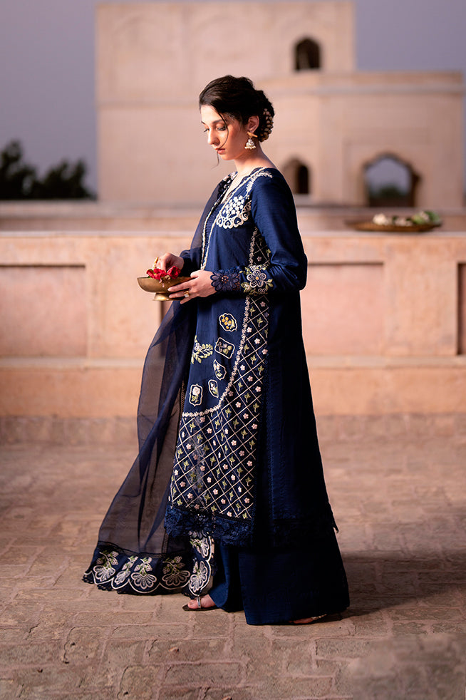 Fozia Khalid | Kahani Silk Luxury Dresses | Rukhsana by Fozia Khalid - Designer Dress - Type: Ladies Clothes - Available at Libayah - 100% Original