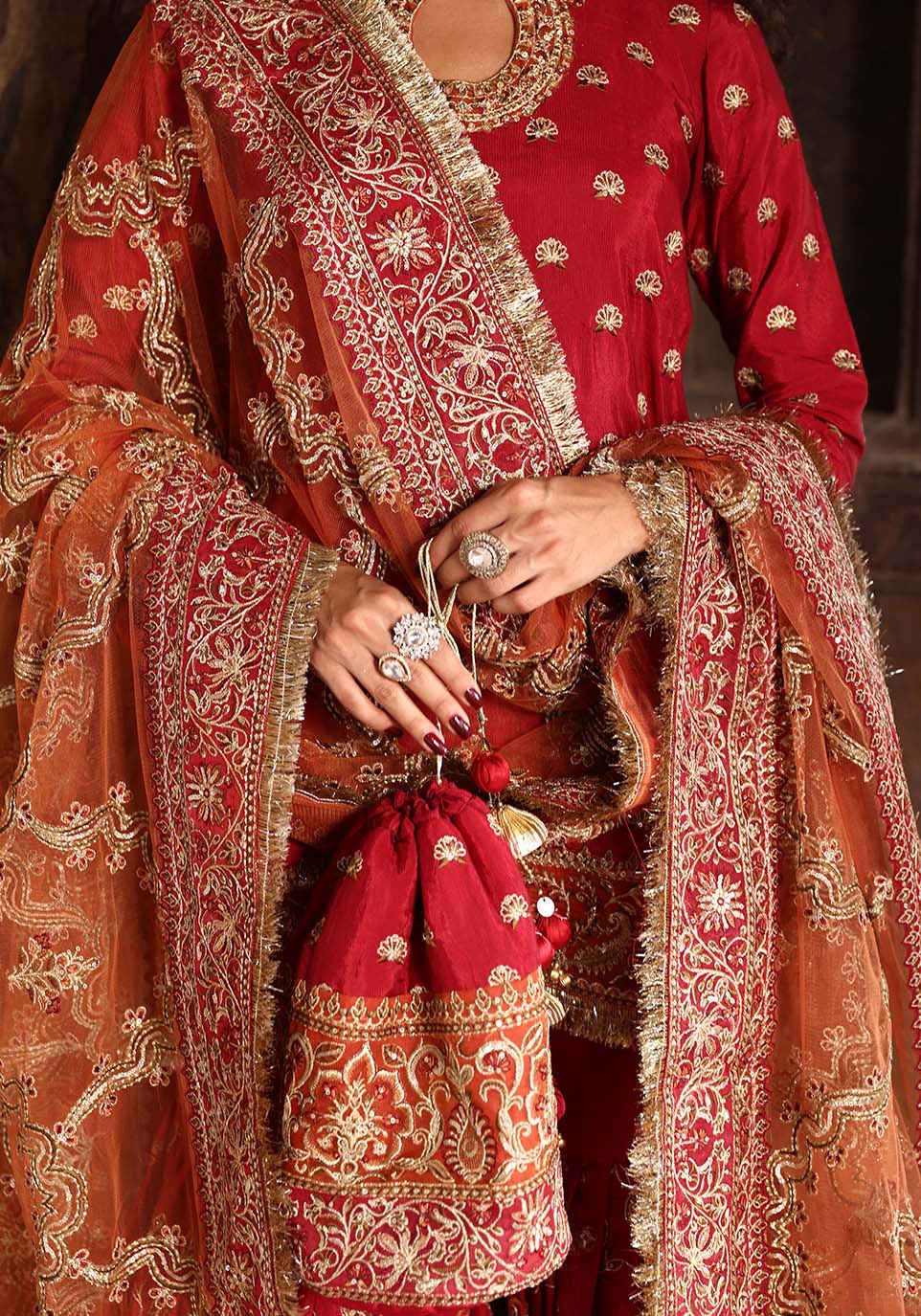 Rubab – authentic Pakistani formal dress from the Zarqash Arzoo Festive Collection collection for women in the UK.