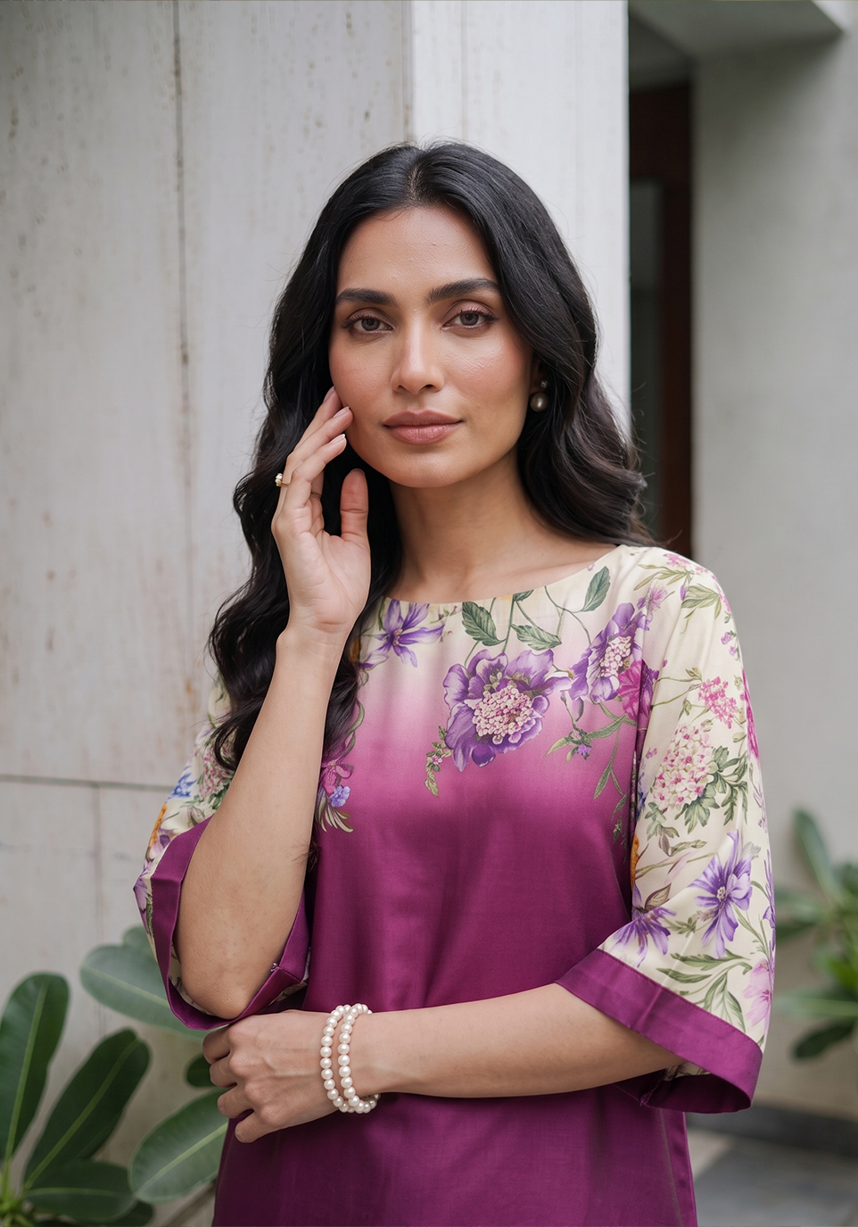 Zarqash | Silk Edit 26 | Mulberry Garden by Zarqash - Designer Dress  - Type : Ladies Clothes - Available at Libayah - 100% Original 