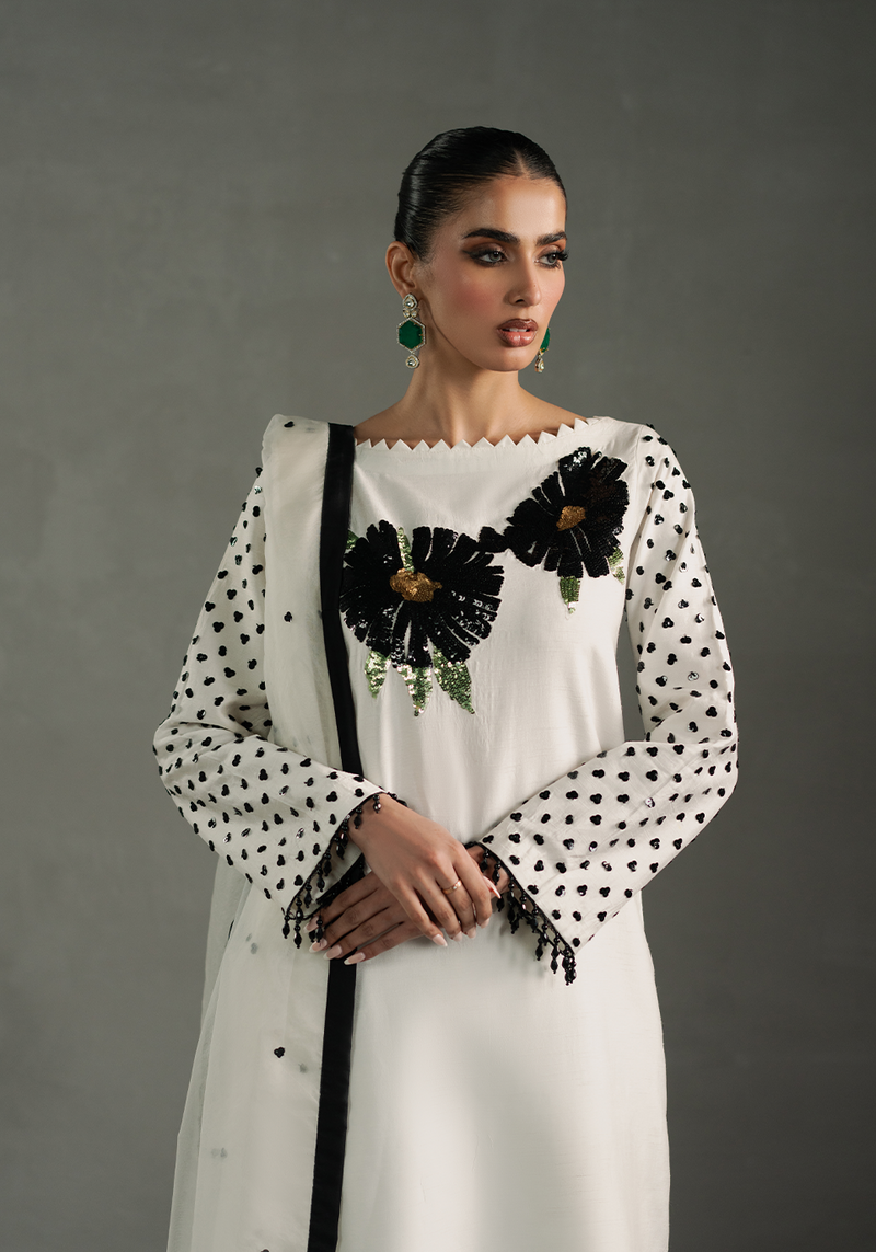 Zarqash | Silk Edit | ZQS 012 ESTELLA by Zarqash - Designer Dress - Type: Ladies Clothes - Available at Libayah - 100% Original