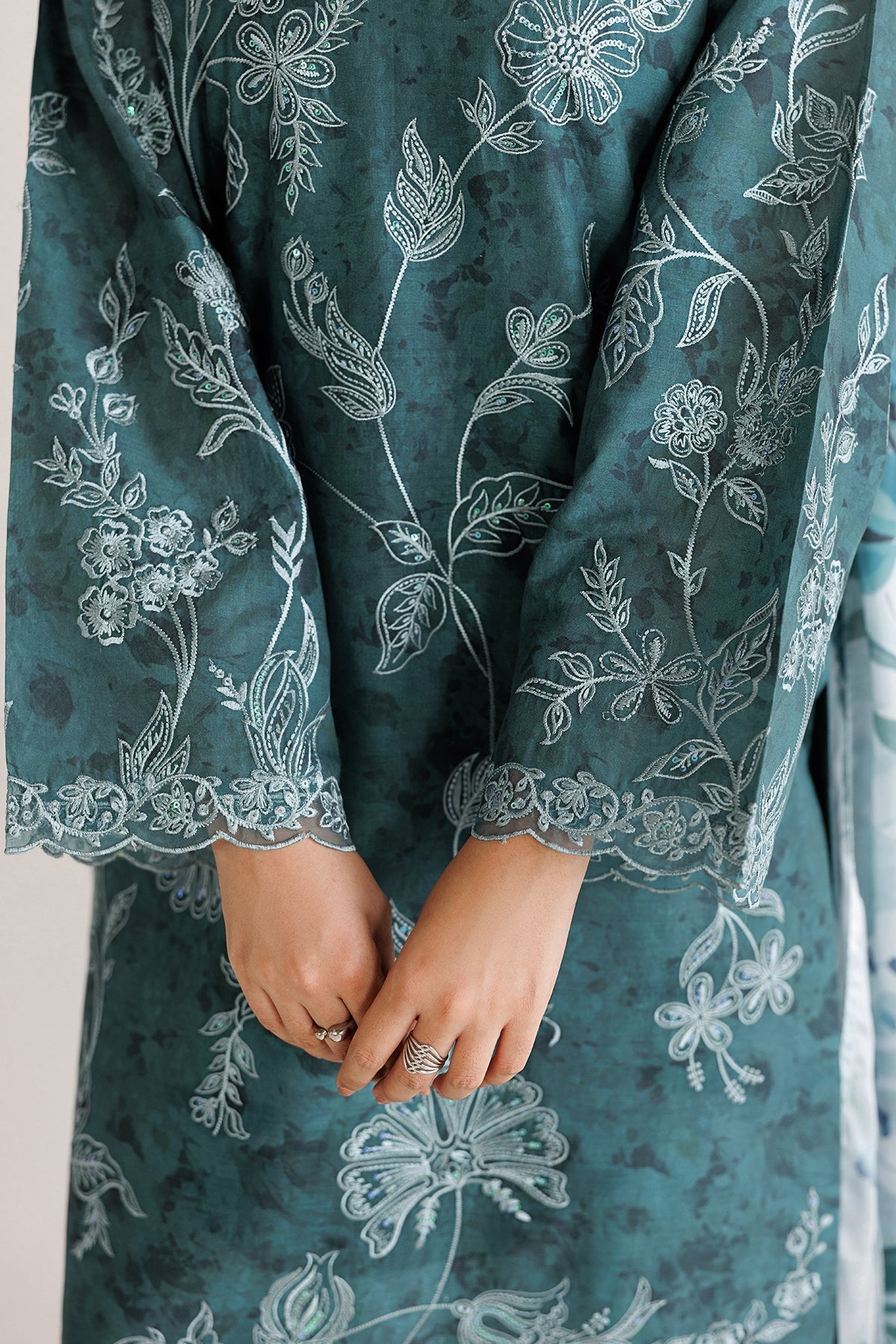 Baroque | Luxury Summer Pret | F-4493 by Baroque - Designer Dress  - Type : Ladies Clothes - Available at Libayah - 100% Original 