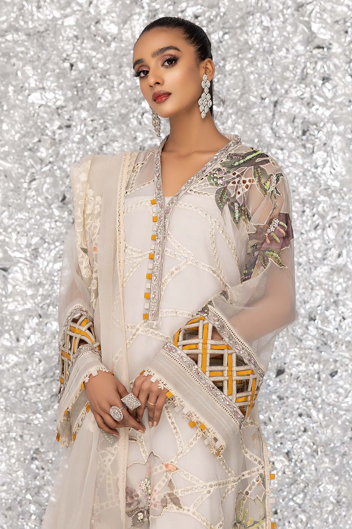 Mina Kashif | Luxury Pret | MK23-06 by Mina Kashif - Designer Dress - Type: Formal - Available at Libayah - 100% Original