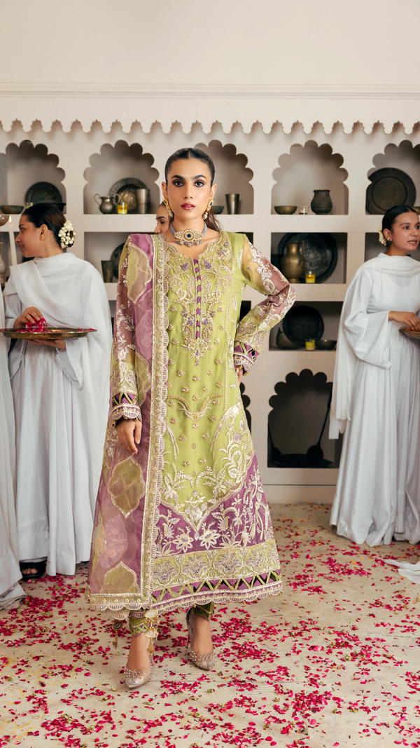 Zebtan | Zircon Wedding Formals | KHANZADI ZQ-02 by Zebtan - Designer Dress - Type: Ladies Clothes - Available at Libayah - 100% Original