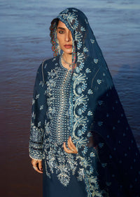 Hussain Rehar | Surkh Eid Pret'25 | Meherbano by Hussain Rehar - Designer Dress  - Type : Ladies Clothes - Available at Libayah - 100% Original 