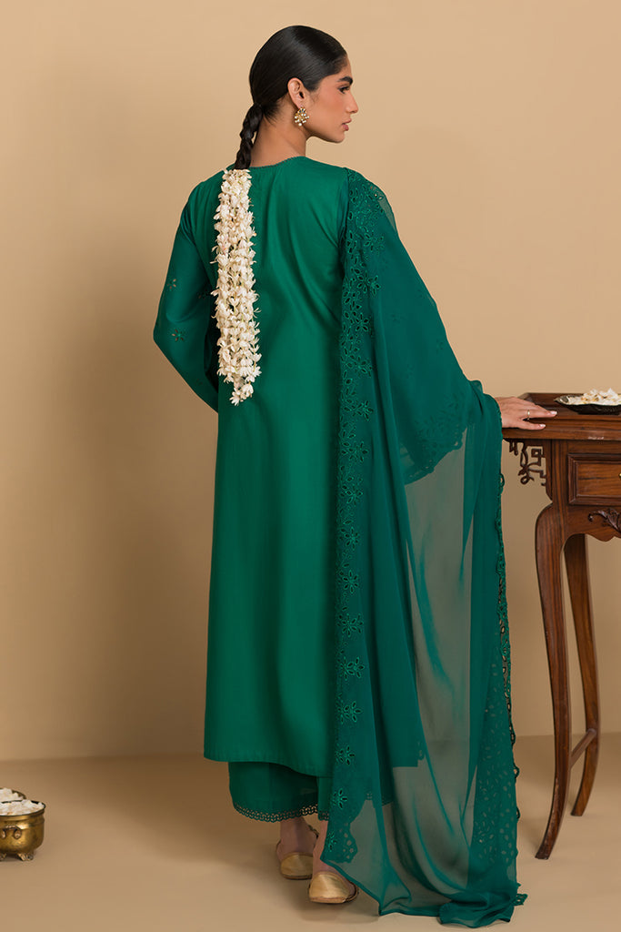 Cross Stitch | Chikankari Lawn 24 | PINE FOREST by Cross Stitch - Designer Dress - Type: Ladies Clothes - Available at Libayah - 100% Original