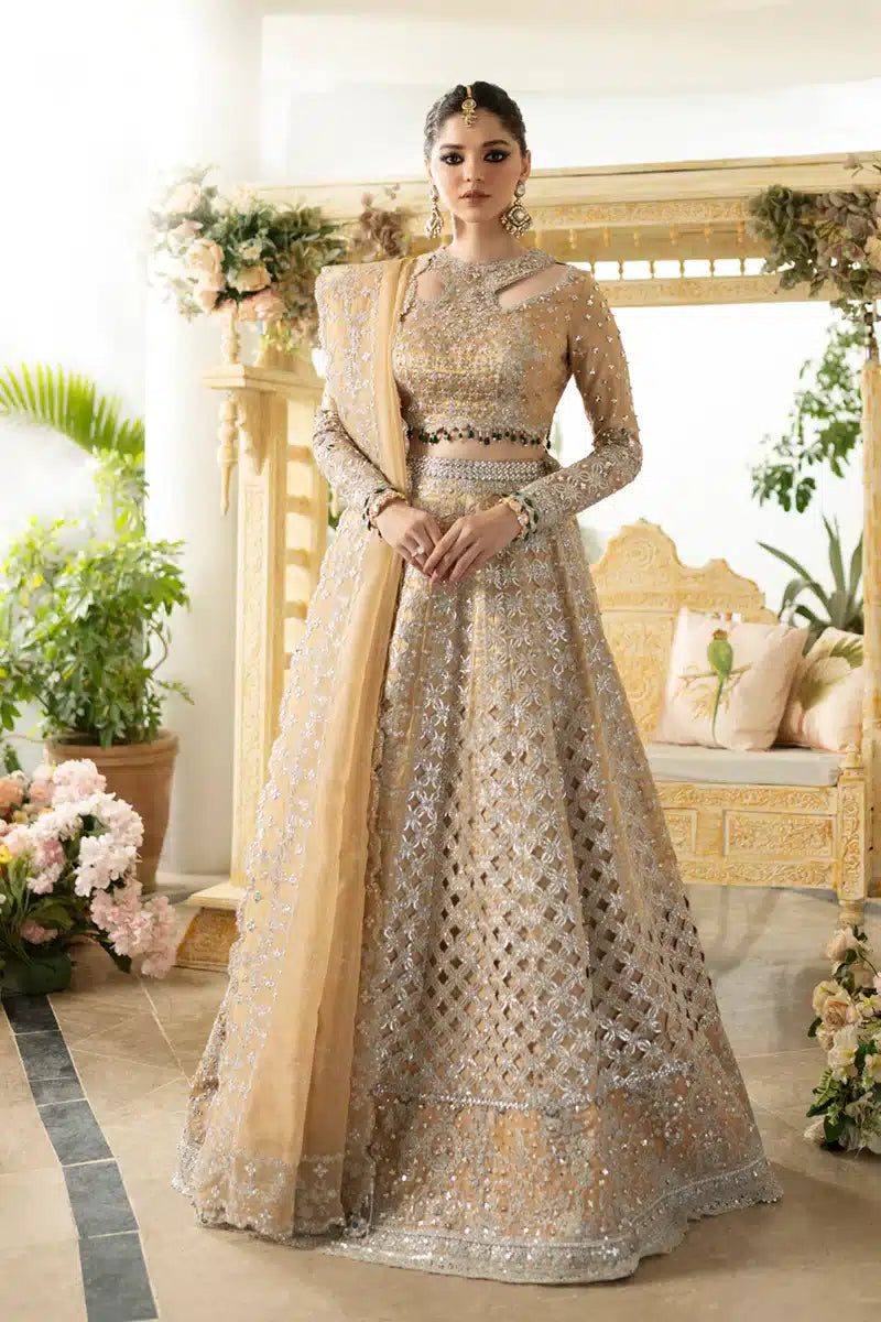 Qalamkar | Dilnaz Wedding Formals | DN-01 IMAAN by Qalamkar - Designer Dress  - Type : Wedding Dress - Available at Libayah - 100% Original 