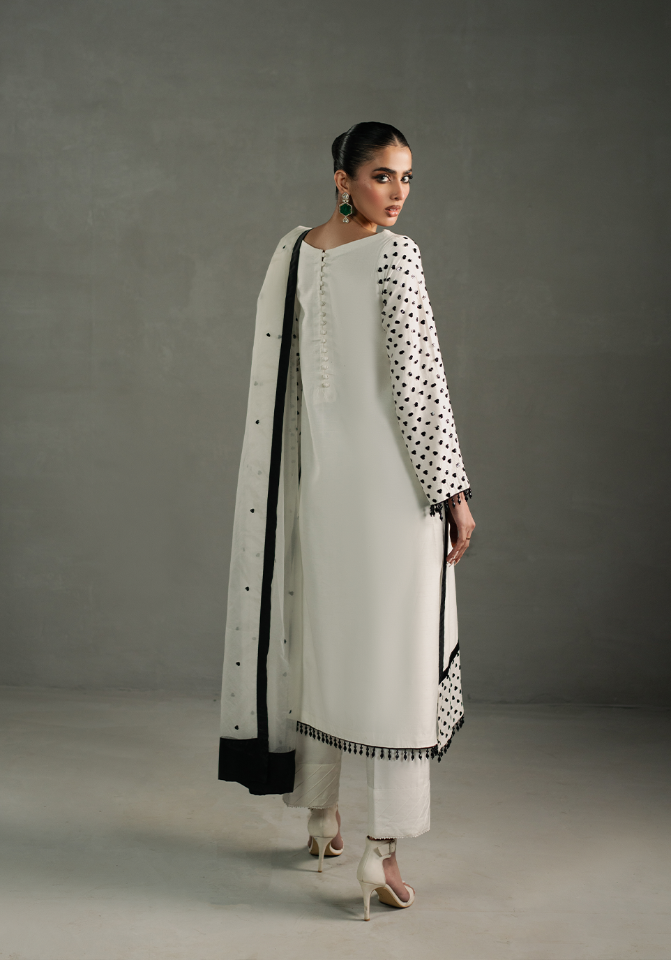 Zarqash | Silk Edit | ZQS 012 ESTELLA by Zarqash - Designer Dress - Type: Ladies Clothes - Available at Libayah - 100% Original