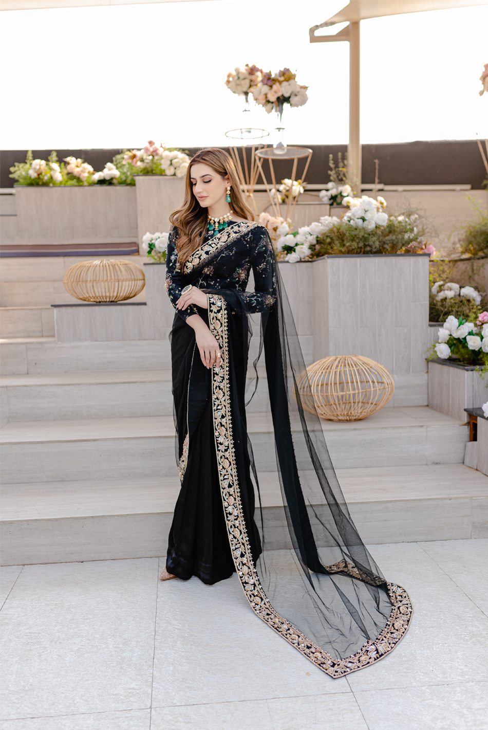 Ayesha and Usman | Celestial Night | Chloe by Ayesha and Usman - Designer Dress - Type: Ladies Clothes - Available at Libayah - 100% Original