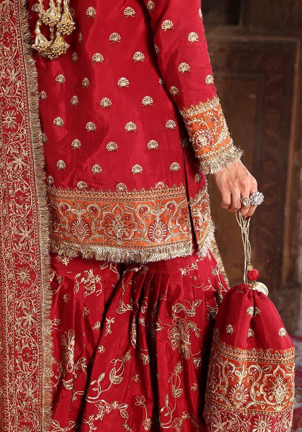 Rubab – authentic Pakistani formal dress from the Zarqash Arzoo Festive Collection collection for women in the UK.