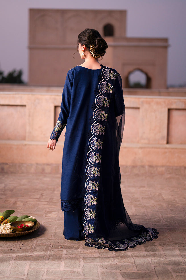 Fozia Khalid | Kahani Silk Luxury Dresses | Rukhsana by Fozia Khalid - Designer Dress - Type: Ladies Clothes - Available at Libayah - 100% Original