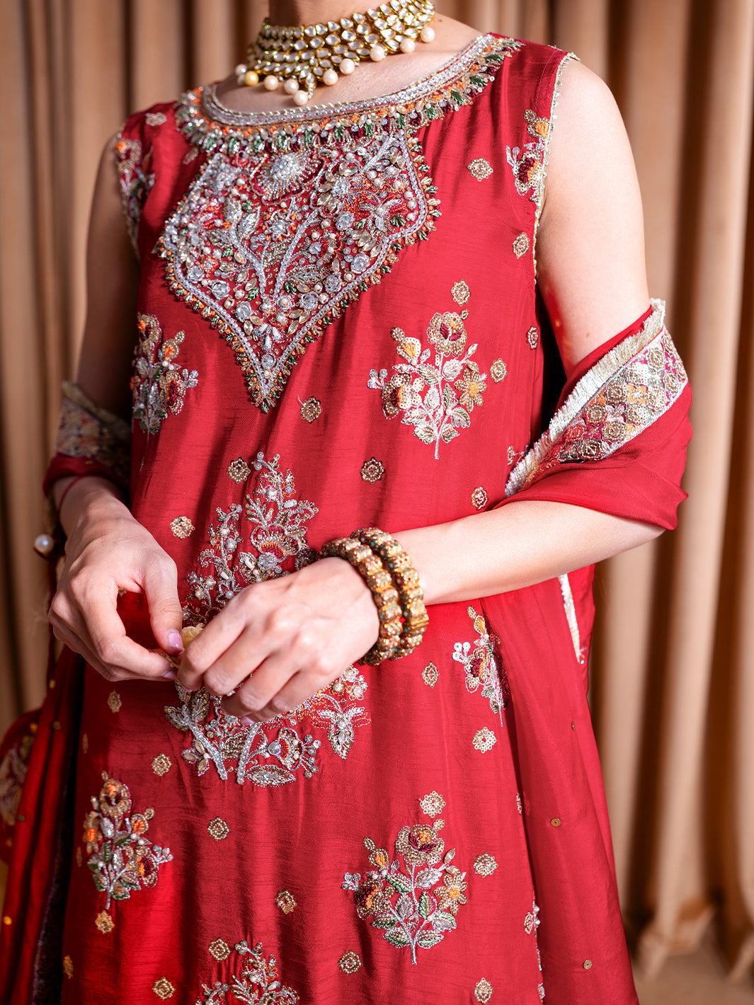 Faiza Faisal | Rema Wedding Formals 24 | Zaina by Faiza Faisal - Designer Dress  - Type : Ladies Clothes - Available at Libayah - 100% Original 