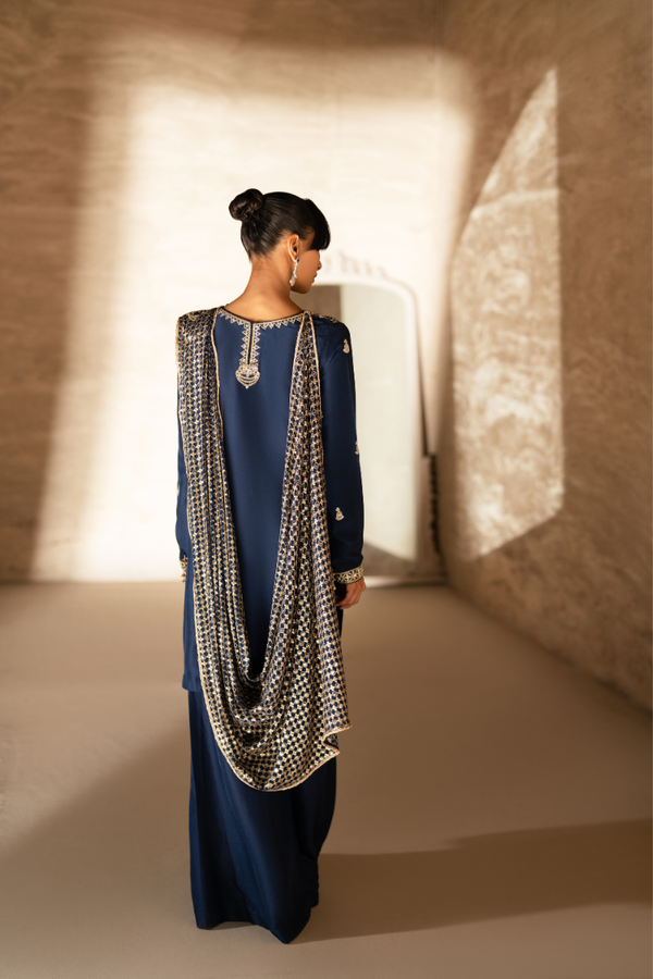 Sana Abbas | Zalea Formals | ZADE by Sana Abbas - Designer Dress  - Type : Ladies Clothes - Available at Libayah - 100% Original 