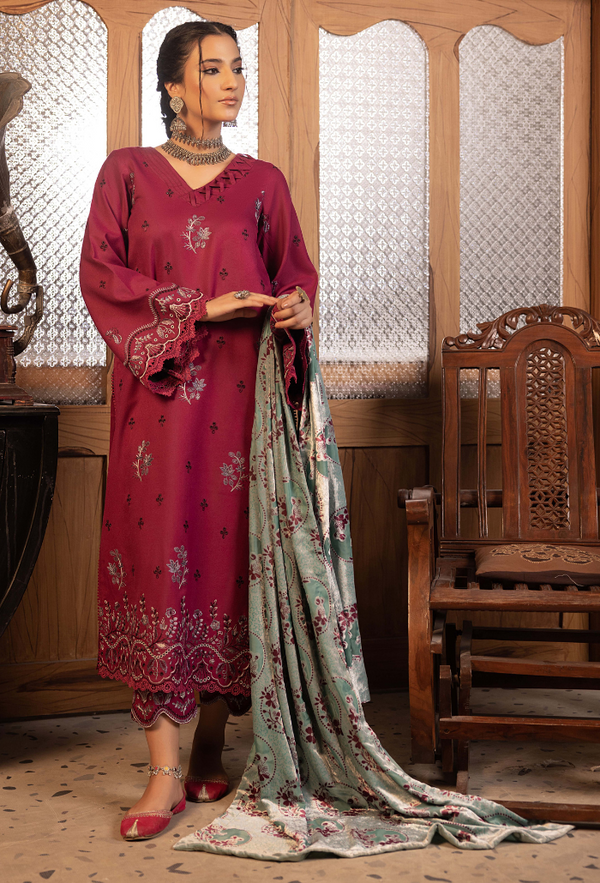Humdum | Zouq 25 | D05 by Humdum - Designer Dress  - Type : Ladies Clothes - Available at Libayah - 100% Original 