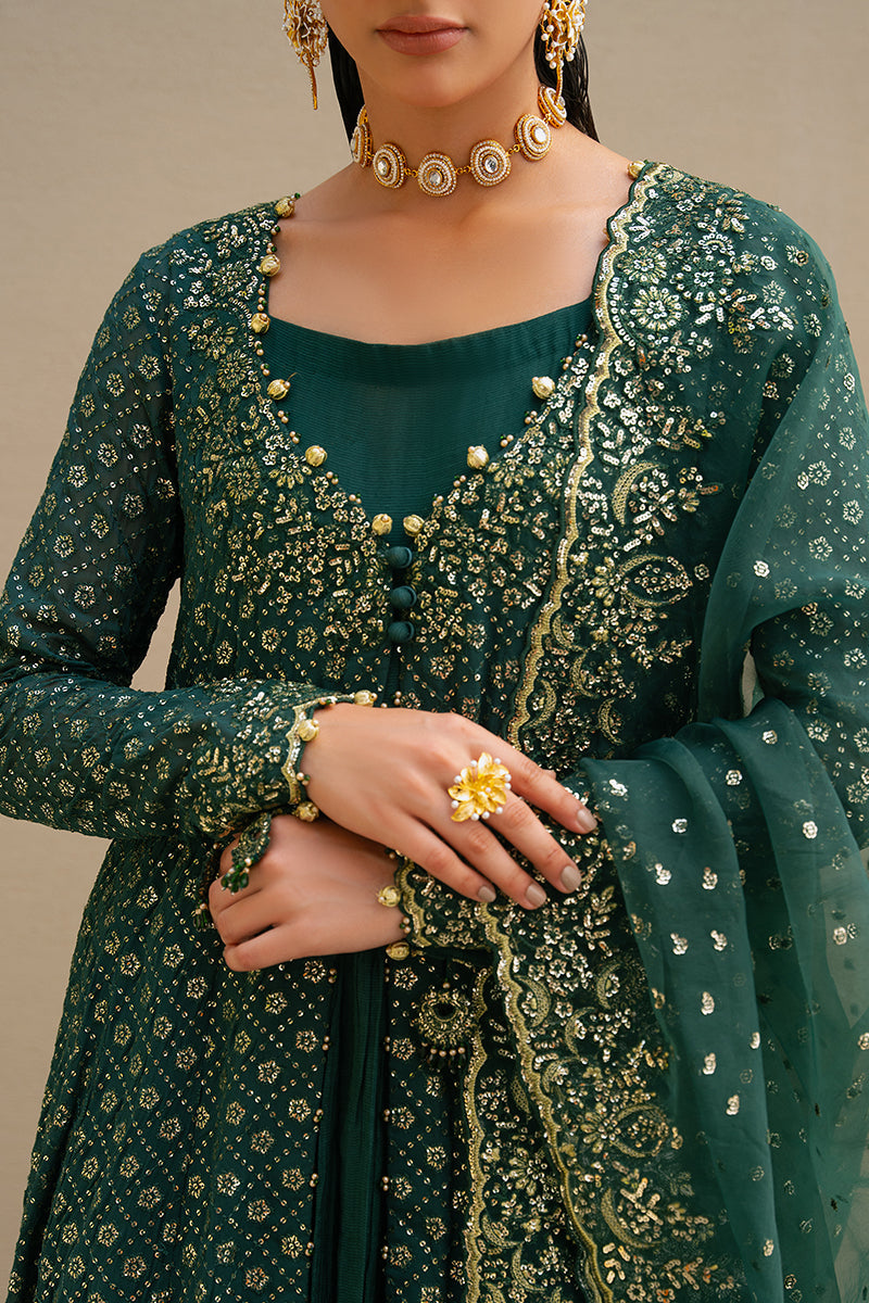 Cross Stitch | Wedding Collection 24 | GREEN SPRING by Cross Stitch - Designer Dress - Type: Formal - Available at Libayah - 100% Original