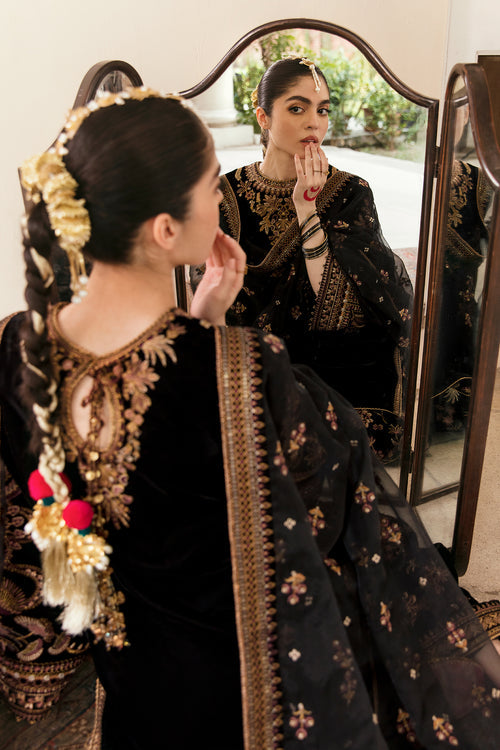 Baroque | Velvet 25 | UF-253 by Baroque - Designer Dress  - Type : Ladies Clothes - Available at Libayah - 100% Original 