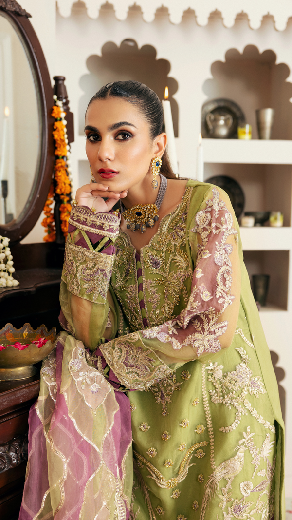 Zebtan | Zircon Wedding Formals | KHANZADI ZQ-02 by Zebtan - Designer Dress - Type: Ladies Clothes - Available at Libayah - 100% Original