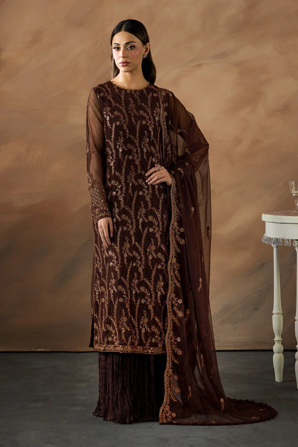 Zarif | Dharkash Formals | ZRF-DK-05 NAHID by Zarif - Designer Dress  - Type : Ladies Clothes - Available at Libayah - 100% Original 